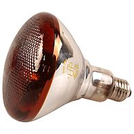 Лампа инфракрасная 150 Bт JK Lighting, E27 R38, прессованное стекло, рубин