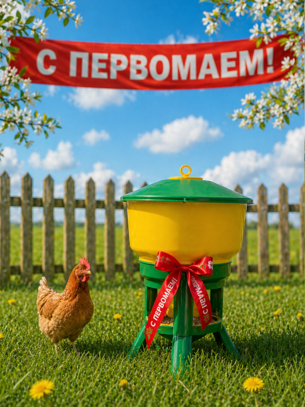 С Праздником Весны и Труда