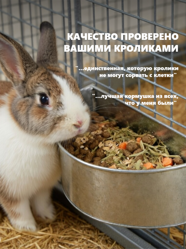 Не смогут сломать ваши кролики