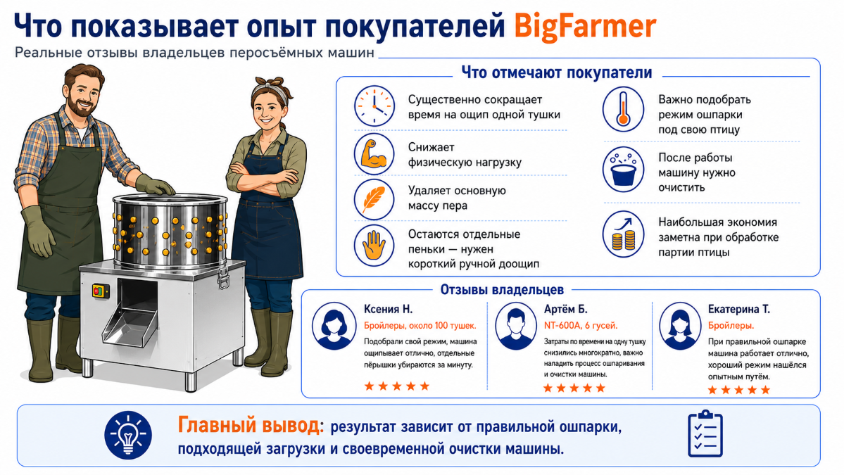 Что показывает опыт покупателей BigFarmer