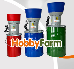 Новинка на рынке: бытовые зернодробилки HobbyFarm