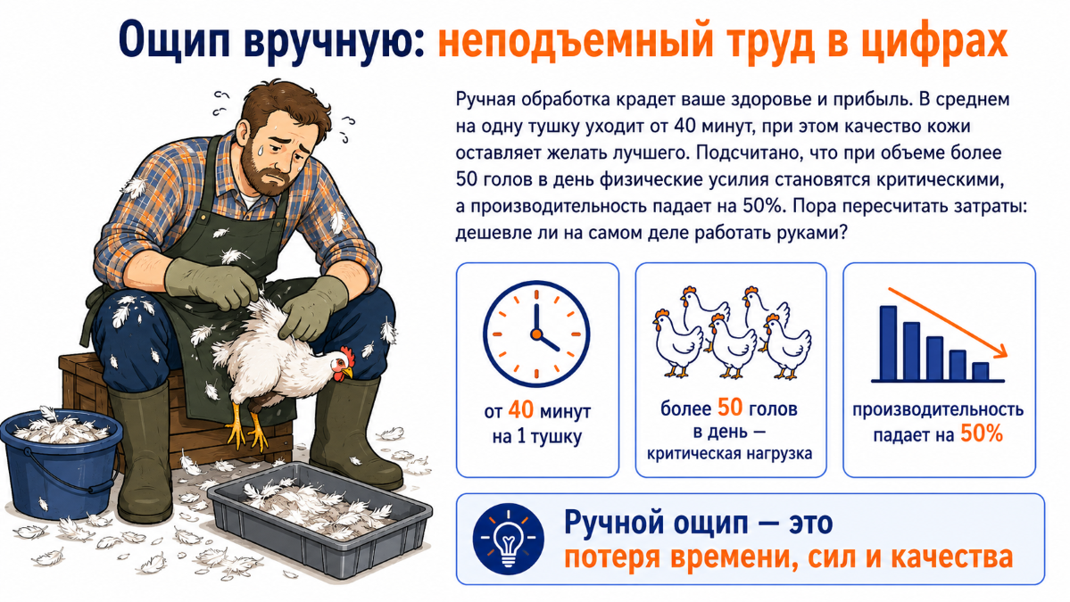Ручной ощип
