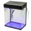 Аквариум Boyu MS-320M 20 л с сенсорным LED светильником и фильтром, черный