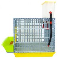 Клетка Comfortplast для бройлеров midi 2 секции, пластиковая