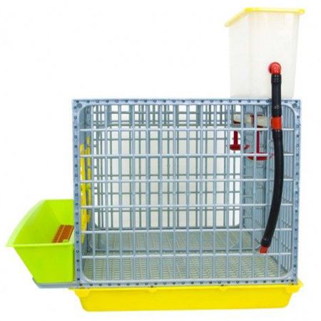 Клетка Comfortplast для бройлеров midi 2 секции, пластиковая