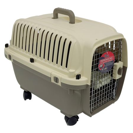 Переноска Superior Range 61х42.5х41 см для кошек и собак Pet Choice с колесиками, стандарт IATA