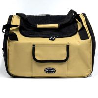 Сумка-переноска Petcomer для собак и кошек 41х34х30 см, бежевый