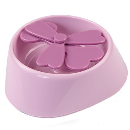 Миска игровая, 15.5x4.7 см, 350 мл, розовый