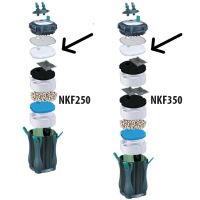 Волокно белое тонкой очистки для фильтра Newa Kanist NKF250-NKF350