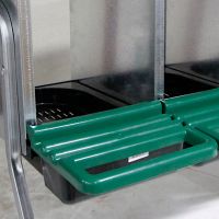 Гнездо для кур несушек Platinum, 3 секции, на ножках, с яйцесборником