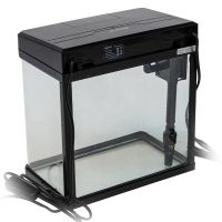 Аквариум Boyu MS-220 7,5 л с LED светильником и фильтром, черный