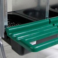 Гнездо для кур несушек Platinum, 2 секции, на ножках, с яйцесборником