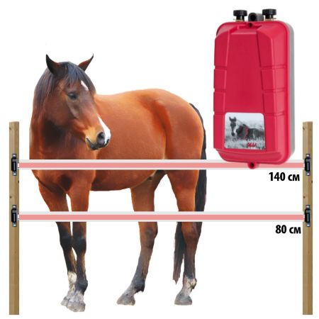 Комплект электропастуха Olli для лошадей 220В на 500 м