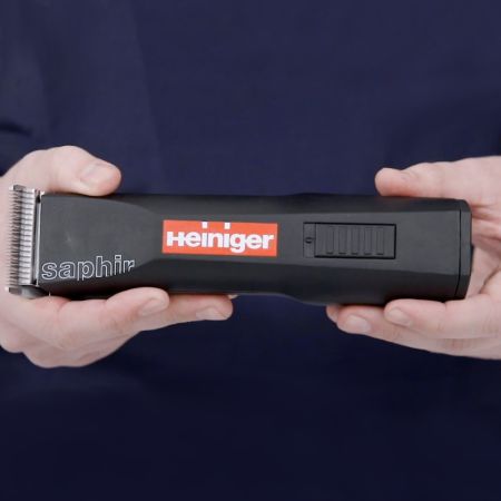 Машинка Heiniger Saphir Basic для стрижки животных, собак, кошек с лезвием #10 1,5 мм