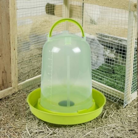 Поилка вакуумная 10 л с винтовой пробкой и ручкой