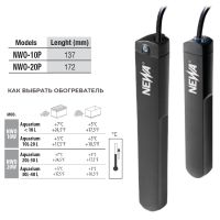 Нагреватель для воды аквариума Newa Therm Mini NWO-10P 230V 50Hz 10W автоматический до 15 л с LED индикатором