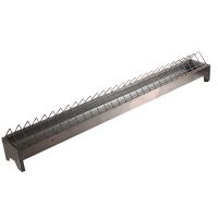 Кормушка лотковая 100 см оцинкованная сталь для цыплят и мелкой птицы