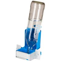 Поилка под бутылку "Ниагара" для кроликов и птиц, пластик/металл 