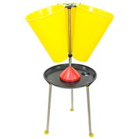 Установка для убоя индеек, гусей 3 конуса, карусельная, со стойкой, пластик, сталь