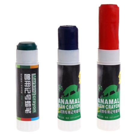 Карандаш-маркер для животных зелёный