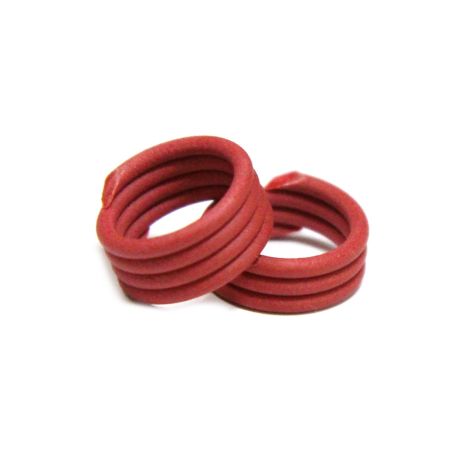 Кольца меточные 10 мм спиральные для птиц, 100 шт.