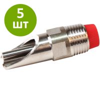 Поилка ниппельная для молодняка и откормочных свиней 3/8 дюйма, резьба 1/2 дюйма, комплект 5 шт. Поилка ниппельная для молодняка и откормочных свиней 3/8 дюйма, резьба 1/2 дюйма, комплект 5 шт.