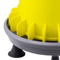 Кормушка бункерная ARCUS 6-7 кг пластик с разделительной решеткой на ножках