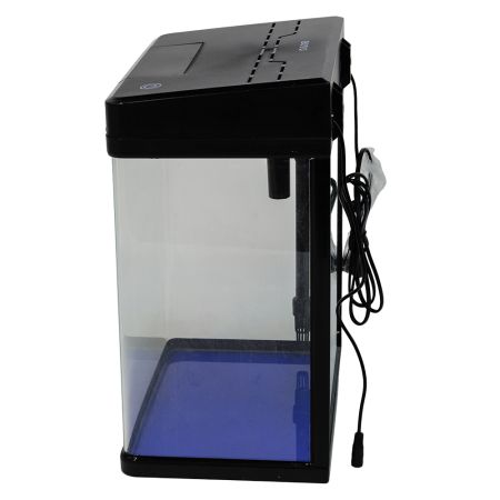 Аквариум Boyu MS-320M 20 л с сенсорным LED светильником и фильтром, черный