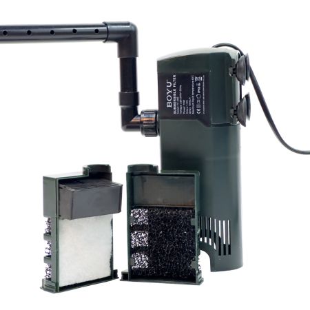 Фильтр внутренний Boyu FP-38E с флейтой 19 Вт 1350 л/ч для аквариума до 270 л