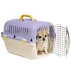Переноска Transport 51.5x34.5x34 см для кошек и собак Pet Choice стандарт IATA, фиолетовая