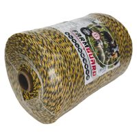 Провод для электропастуха FarmGuard желтый с черным 2,5 мм / 1000 м / 6х0,2 мм SS