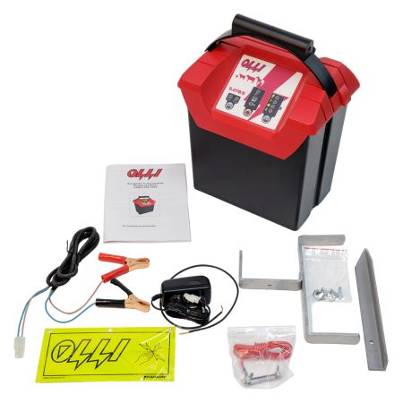 Электропастух OLLI 9.07B от сети и аккумулятора