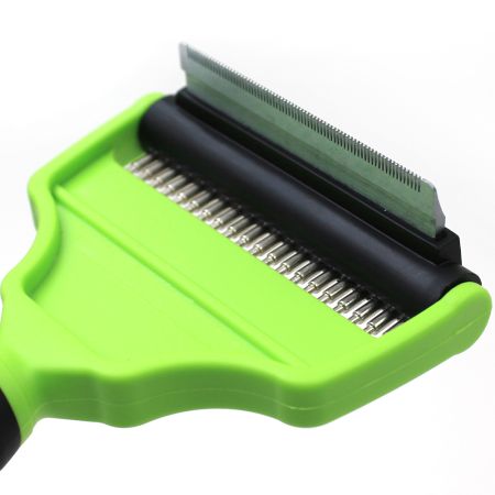 Расческа дешеддер Pet Choice 2 в 1 ширина 76 мм для ухода за шерстью собак и кошек