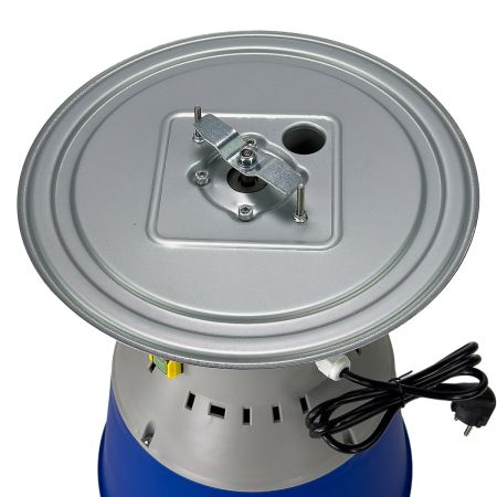 Зернодробилка HobbyFarm EM-60 для измельчения зерна электрическая с функцией мельницы / в комплекте 4 сита