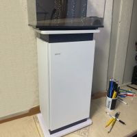 Тумба Boyu ECT-400 для аквариума Boyu EC-400, 480х252х750 мм, белая