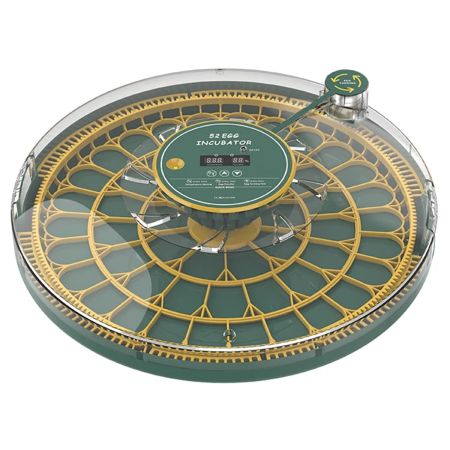 Инкубатор HHD 52H WONEGG автоматический 220В/12В от сети и аккумулятора, с овоскопом на 52 яйца