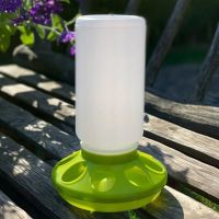 Кормушка бункерная 1 кг пластик с круглыми отверстиями, 2 шт.