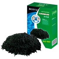 Наполнитель угольный Boyu AC-150 для фильтра аквариума, 150 г