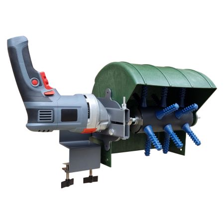 Перосъёмная насадка ощипыватель для уток и гусей HobbyFarm EU PROFI C настольная