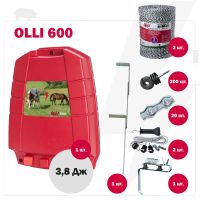 Комплект электропастуха Olli для свиней 220В на 1000 м