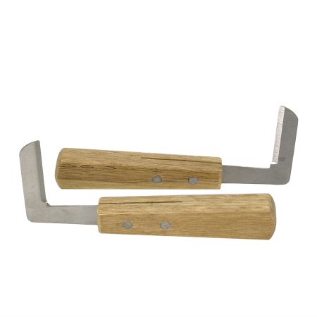 Ножи для обработки копыт г-образные 2 шт. правый и левый