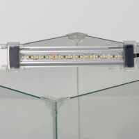 Аквариум Newa Ego LID, EL 30W, 28 л панорамный, LED освещение, белая стеклянная крышка