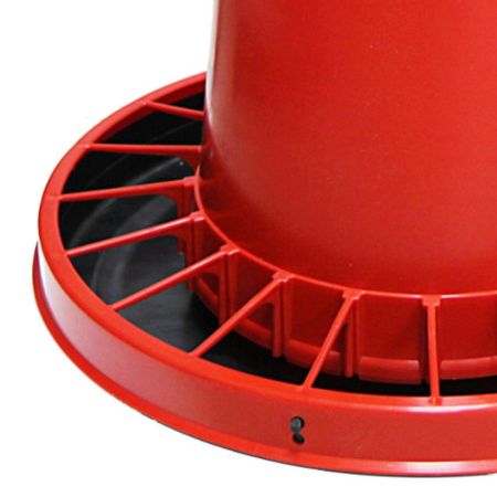 Кормушка бункерная WONDER 18 кг пластик с разделительной решеткой с крышкой