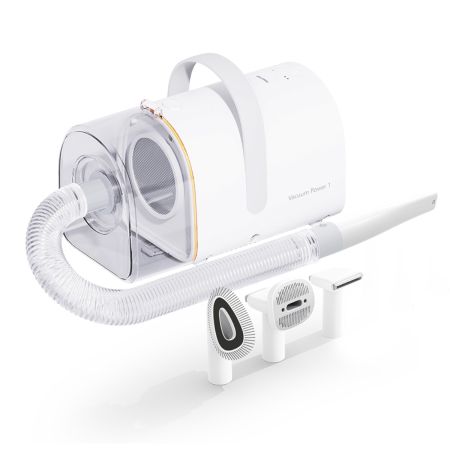 Набор для груминга собак и кошек: пылесос и насадки Pawgether VP1 2-в-1