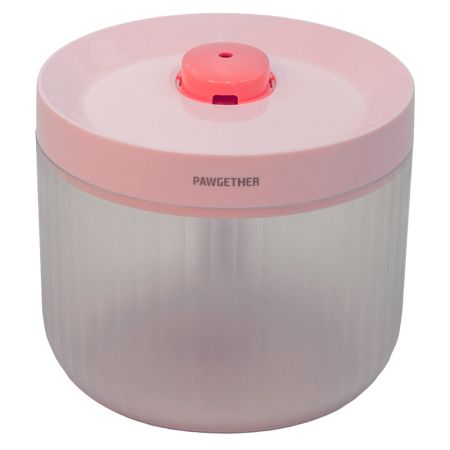 Автопоилка фонтан для собак и кошек Pawgether P200, 2.3 л, розовая