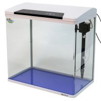 Аквариум Boyu HG-500 панорамный 52 л, LED освещение, дисплей, фильтры, белый