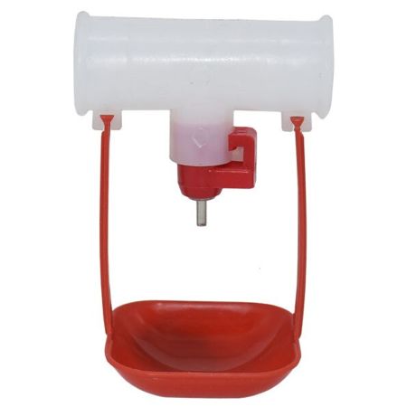 Поилка ниппельная с каплеуловителем на трубу 3/4''