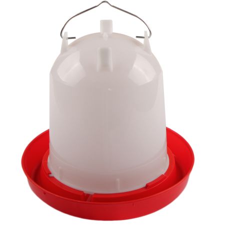 Поилка вакуумная 15 л с ручкой для кур, уток, бройлеров и других птиц