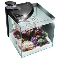 Аквариум Newa More reef NMO 50R Daylight LED, 45 л, с фильтром, скиммером, нагревателем и освещением рассвет-закат, черный NEW VERSION​