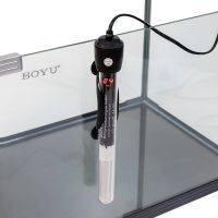 Нагреватель для аквариума Boyu DR-9150 с терморегулятором, LED индикатором и дисплеем, 150 Вт на 130-190 л